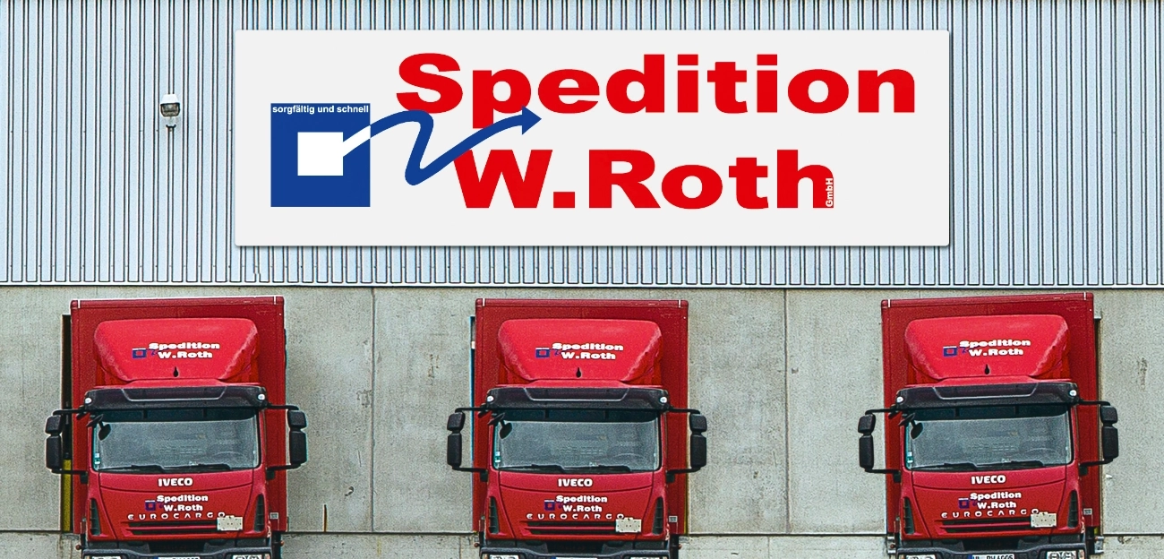 Lagerhalle der Spedition W.Roth GmbH